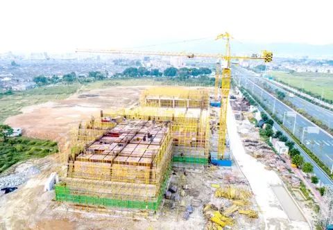 普宁市汽车总站新建工程累计完成投资1300多万元.jpg